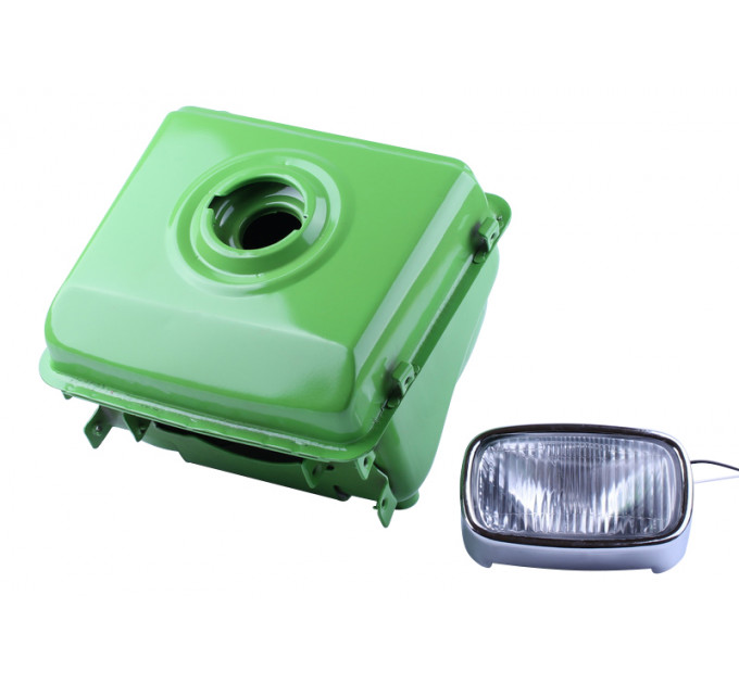 Бак топливный + фара R175/R180 потайная  горловина